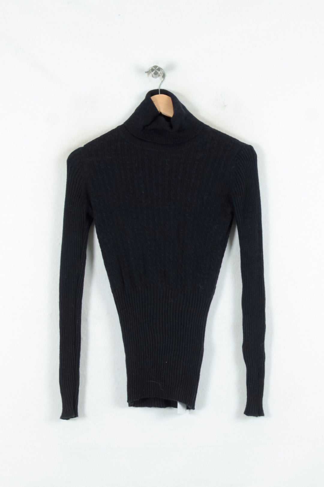 Pull Col Roulé Bleu - Taille S/36 de la marque Rouje | PARAD80803 - Vendu par Paradigme - Image 2