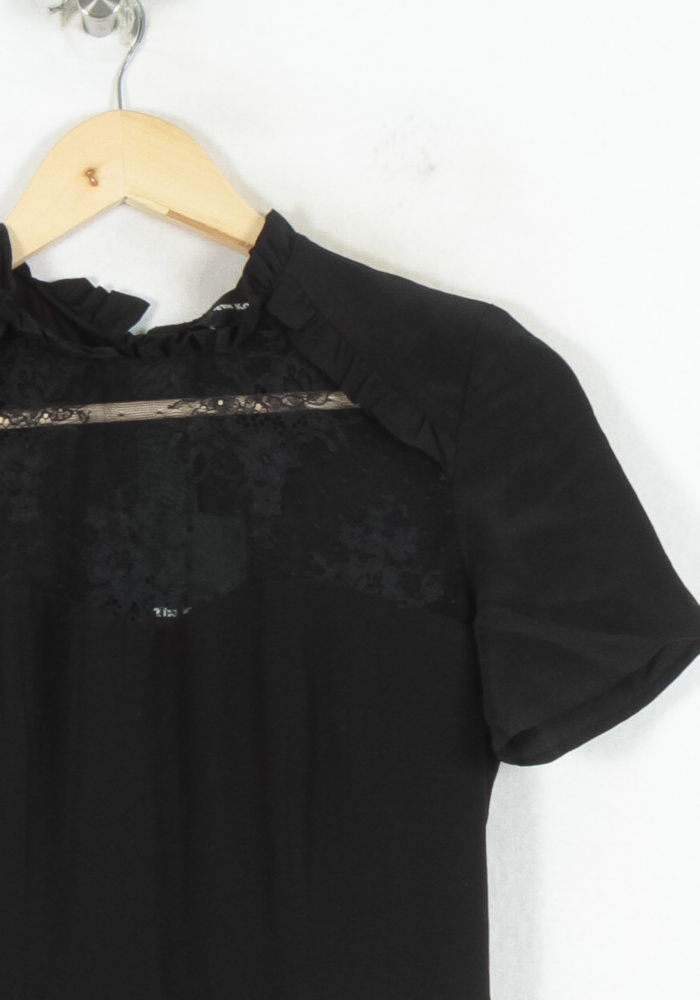 Robe Courte Noire - Taille XXS/32 de la marque The Kooples | PARAD80808 - Vendu par Paradigme - Image 3