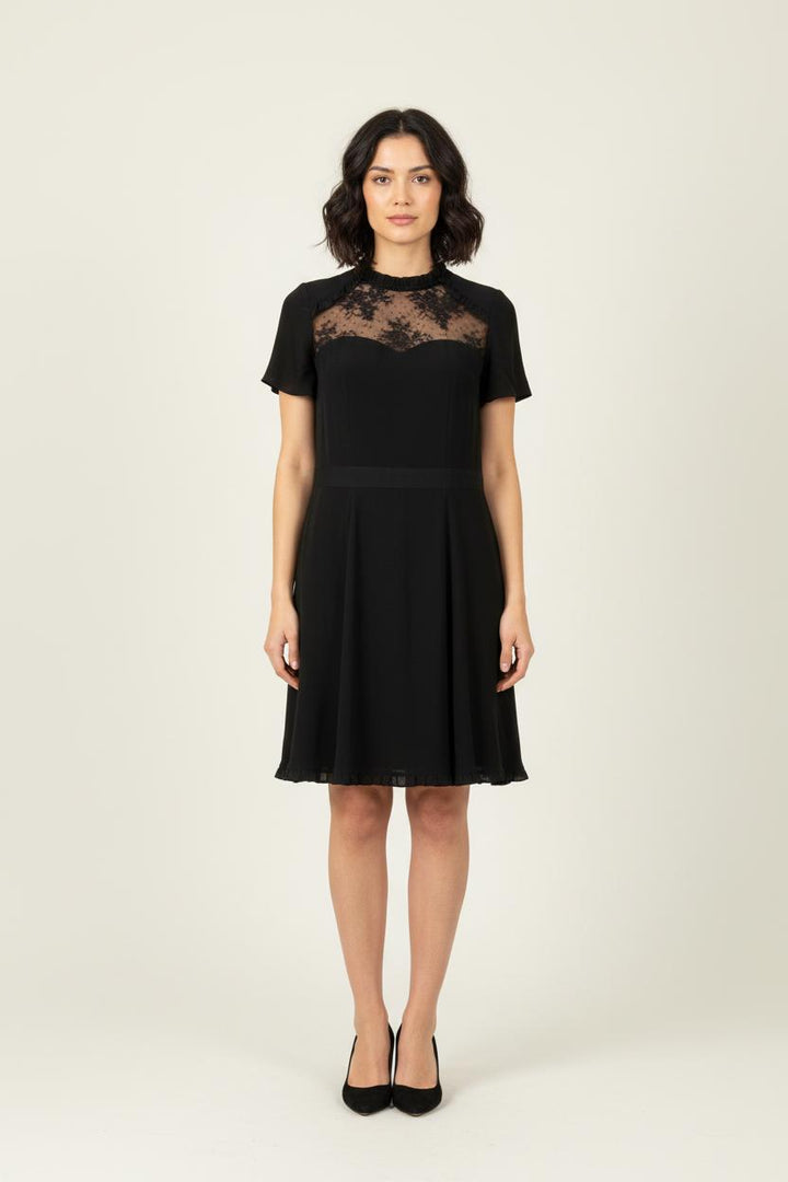 Robe Courte Noire - Taille XXS/32 de la marque The Kooples | PARAD80808 - Vendu par Paradigme - Image 1