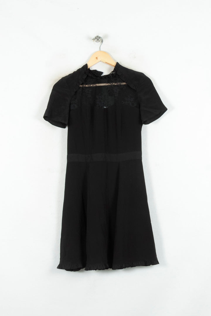 Robe Courte Noire - Taille XXS/32 de la marque The Kooples | PARAD80808 - Vendu par Paradigme - Image 2