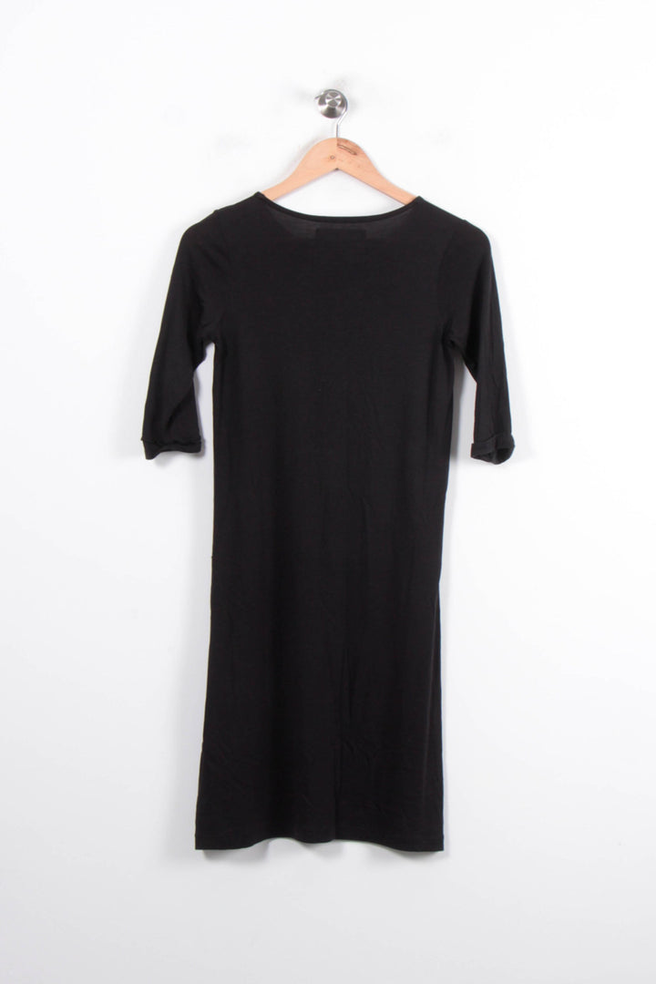 Robe Midi Noire - Taille XS/34 de la marque Sessùn | PARAD80814 - Vendu par Paradigme - Image 4