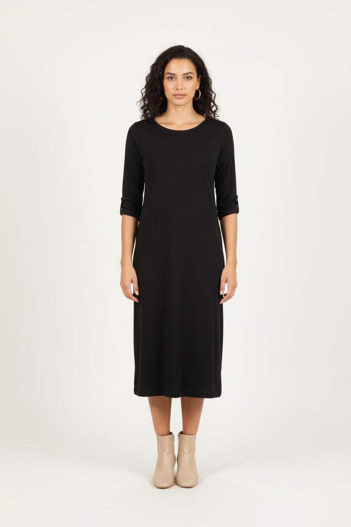Robe Midi Noire - Taille XS/34 de la marque Sessùn | PARAD80814 - Vendu par Paradigme - Image 1