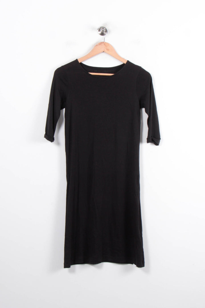 Robe Midi Noire - Taille XS/34 de la marque Sessùn | PARAD80814 - Vendu par Paradigme - Image 2