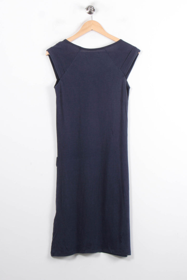 Robe Sans Manches Bleue - Taille XS/34 de la marque Sessùn | PARAD80818 - Vendu par Paradigme - Image 4