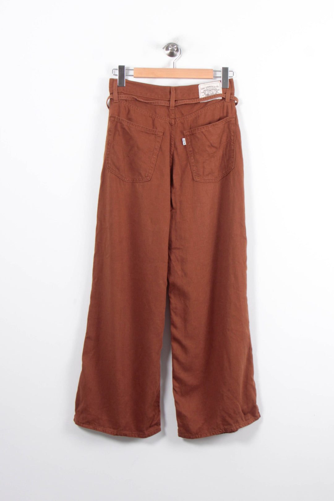 Pantalon Large Marron - Taille S/36 de la marque Levi's | PARAD80823 - Vendu par Paradigme - Image 4