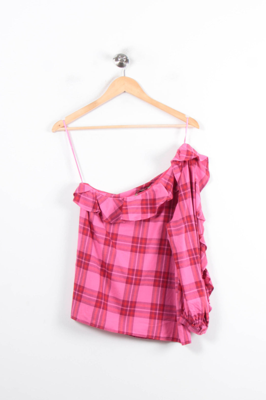 Top à Bretelle Rose et Rouge - Taille M/38 de la marque Tara Jarmon | PARAD80825 - Vendu par Paradigme - Image 4