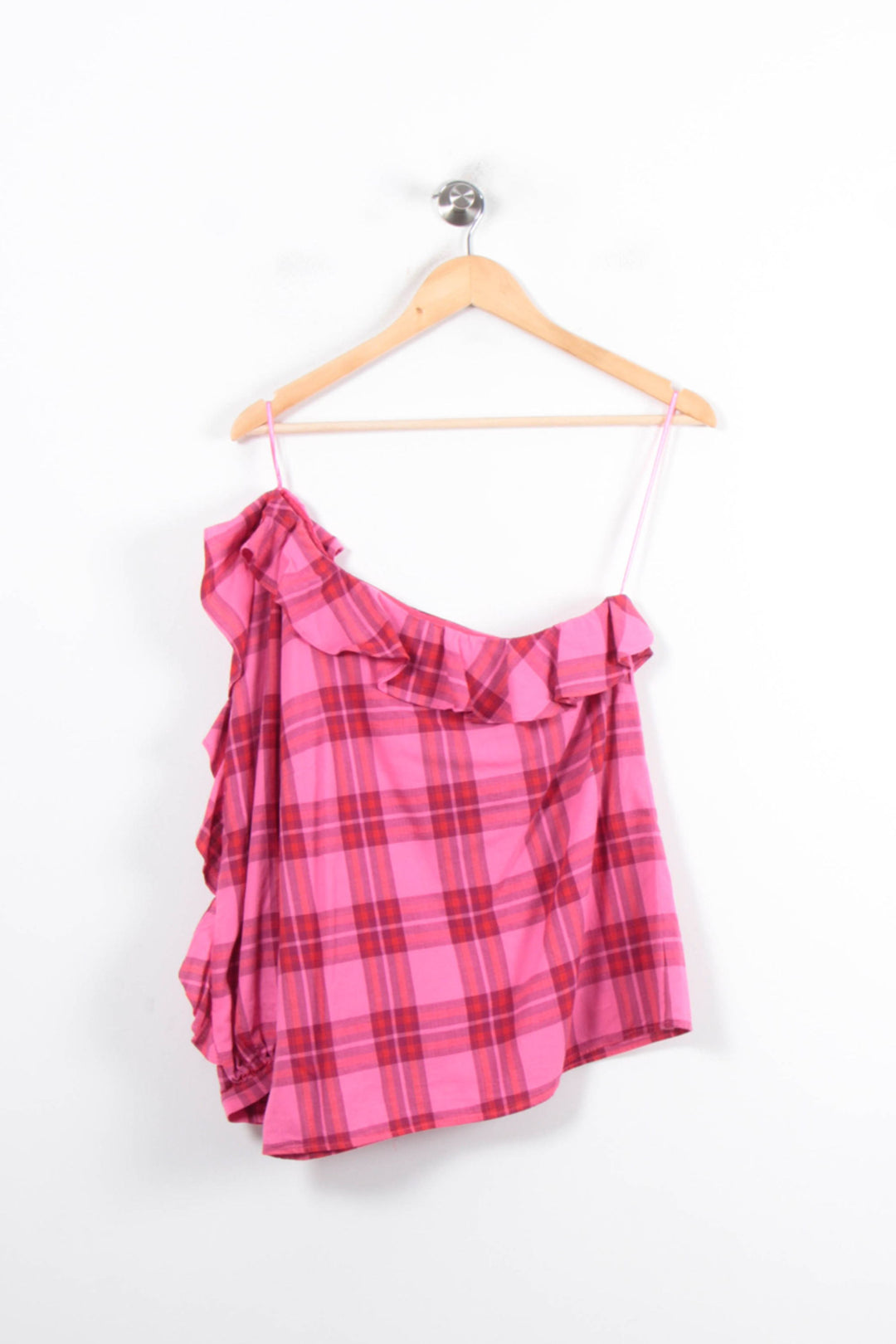 Top à Bretelle Rose et Rouge - Taille M/38 de la marque Tara Jarmon | PARAD80825 - Vendu par Paradigme - Image 2