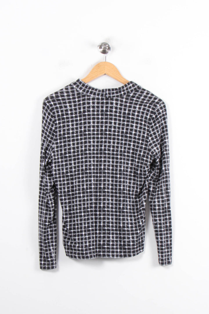 Tee-shirt Noir et Blanc - Taille S/36 de la marque Caroll | PARAD80831 - Vendu par Paradigme - Image 4