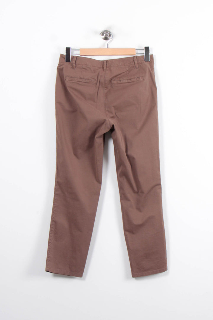 Chino Marron - Taille M/38 de la marque Caroll | PARAD80842 - Vendu par Paradigme - Image 4