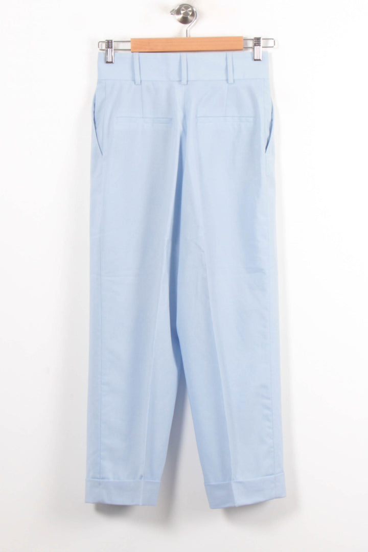 Pantalon De Tailleur Bleu Clair - Taille S/36 de la marque The Kooples | PARAD80850 - Vendu par Paradigme - Image 4