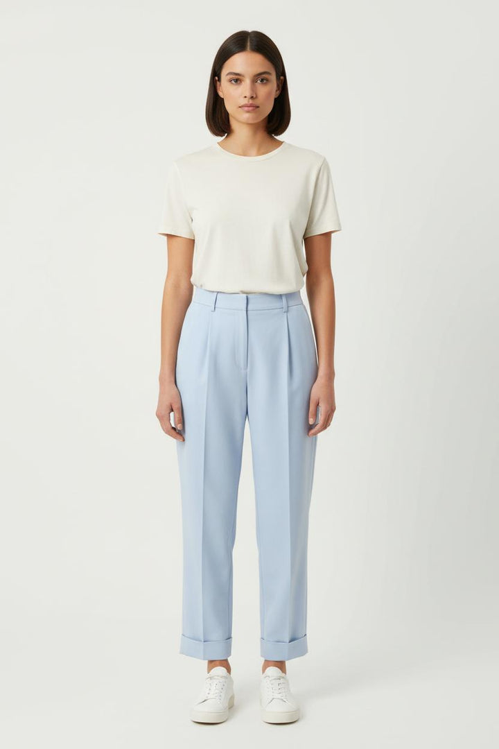 Pantalon De Tailleur Bleu Clair - Taille S/36 de la marque The Kooples | PARAD80850 - Vendu par Paradigme - Image 1
