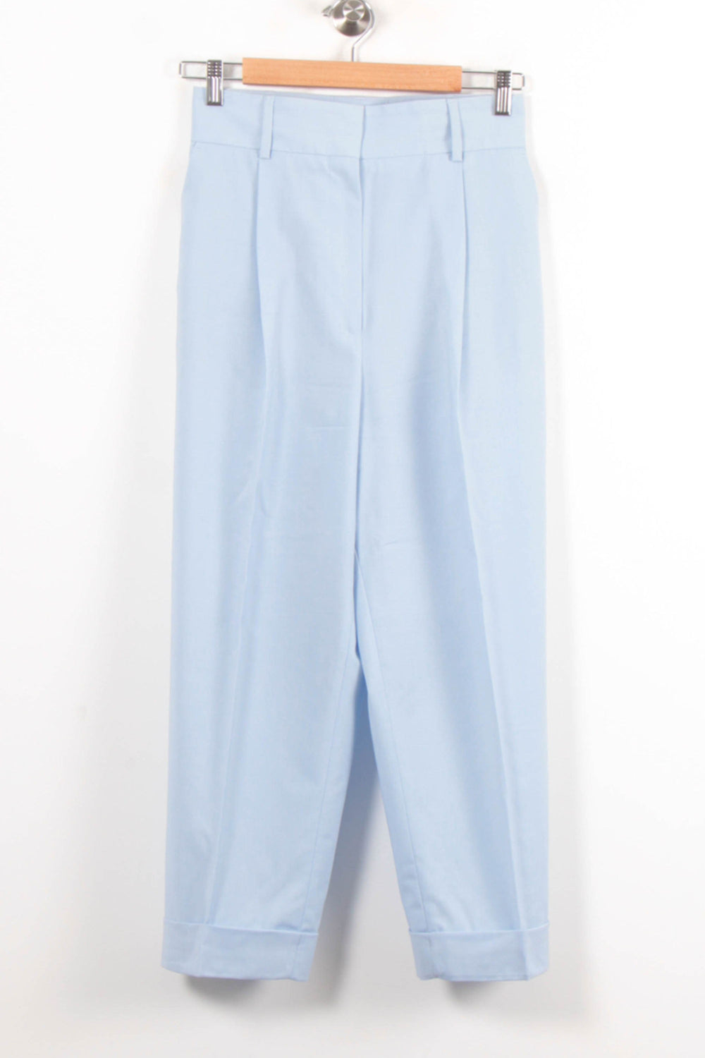 Pantalon De Tailleur Bleu Clair - Taille S/36 de la marque The Kooples | PARAD80850 - Vendu par Paradigme - Image 2