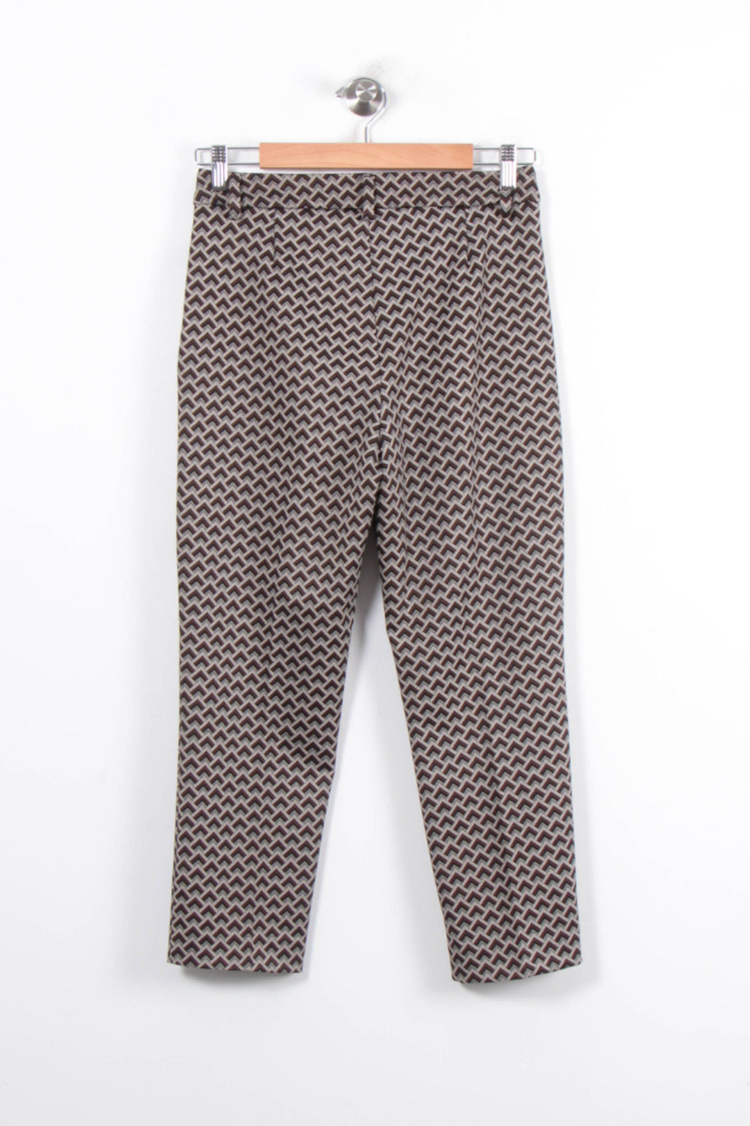 Pantalon Imprimé Marron et Noir - Taille S/36 de la marque Liu Jo | PARAD80853 - Vendu par Paradigme - Image 4