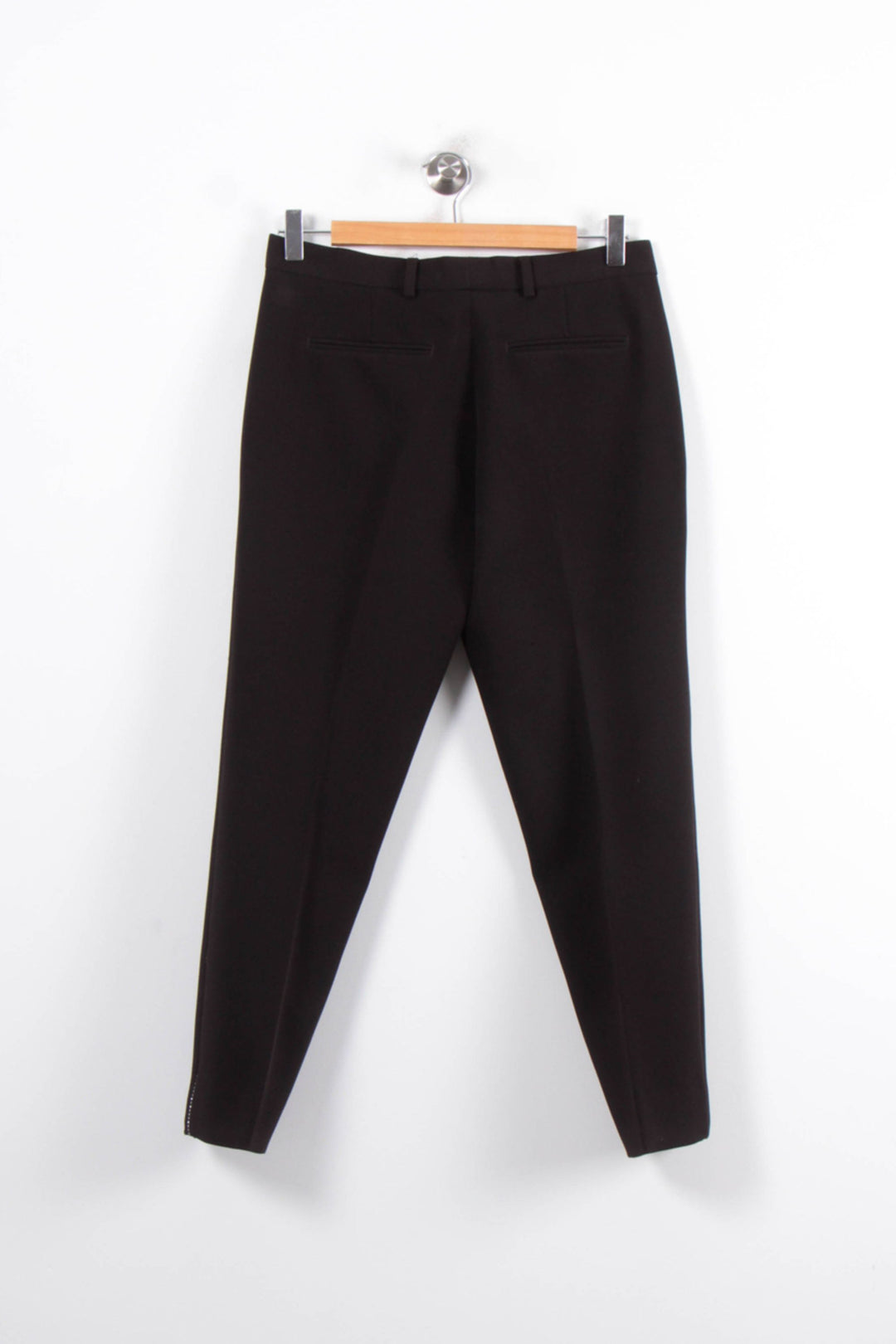 Pantalon Cigarette Noir - Taille S/36 de la marque The Kooples | PARAD80854 - Vendu par Paradigme - Image 4