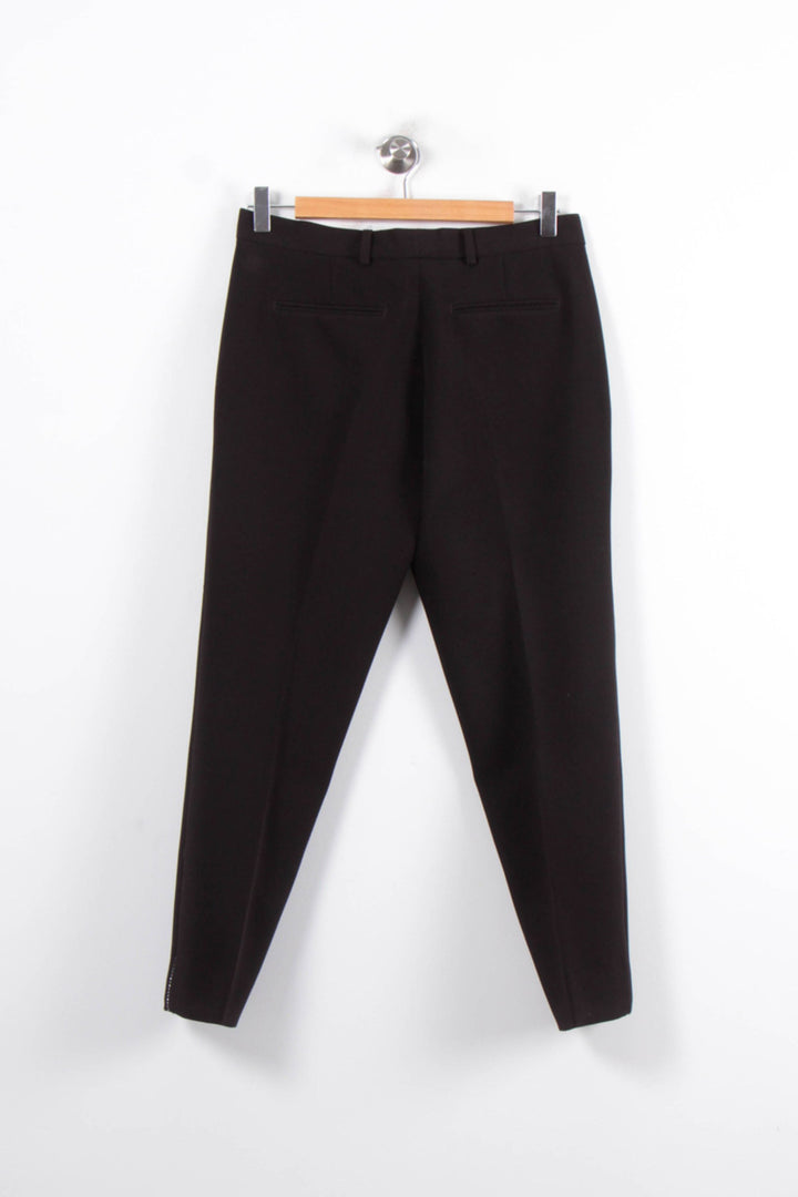 Pantalon Cigarette Noir - Taille S/36 de la marque The Kooples | PARAD80854 - Vendu par Paradigme - Image 4
