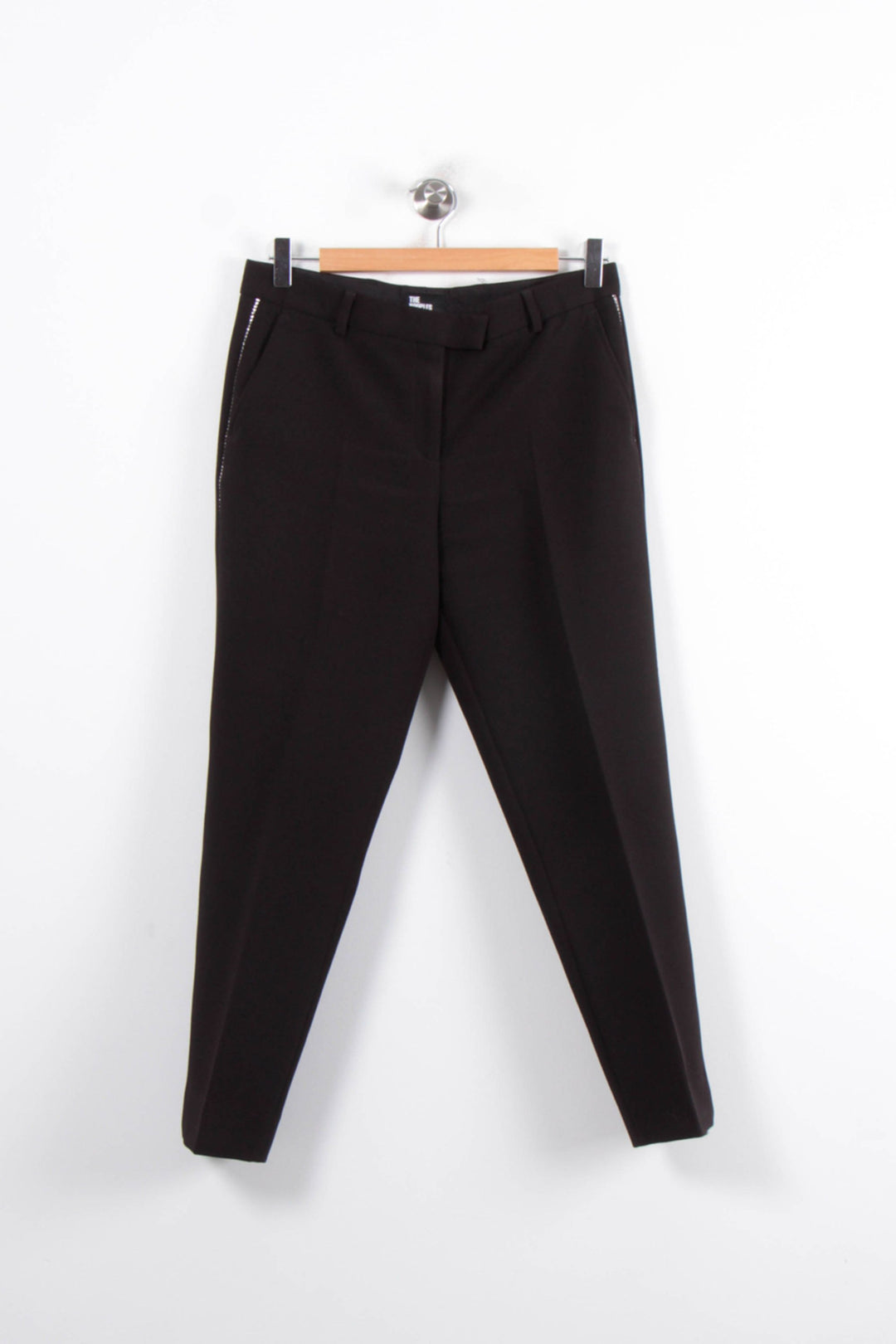 Pantalon Cigarette Noir - Taille S/36 de la marque The Kooples | PARAD80854 - Vendu par Paradigme - Image 2