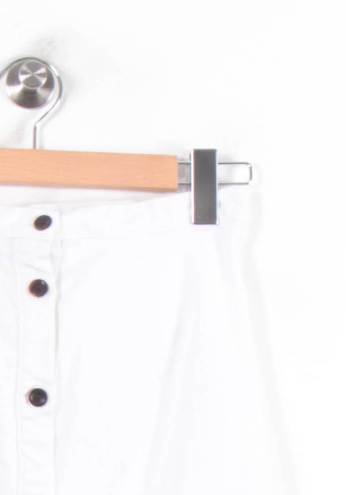 Jupe Boutonnée Blanche - Taille XS/34 de la marque Soeur | PARAD80856 - Vendu par Paradigme - Image 3