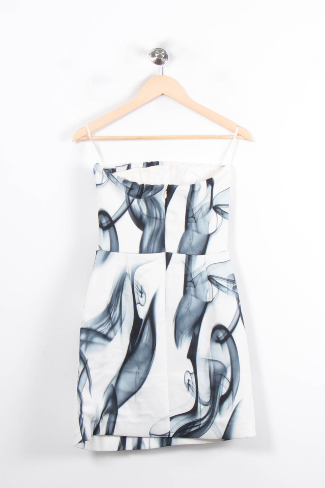 Robe Courte Blanche et Noire - Taille S/36 de la marque Maje | PARAD80857 - Vendu par Paradigme - Image 4