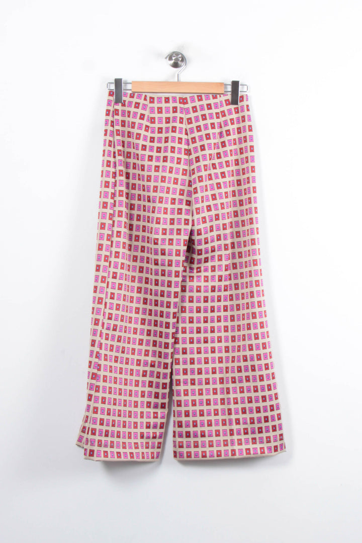 Pantalon Large Beige et Rose - Taille S/36 de la marque Liu Jo | PARAD80861 - Vendu par Paradigme - Image 4