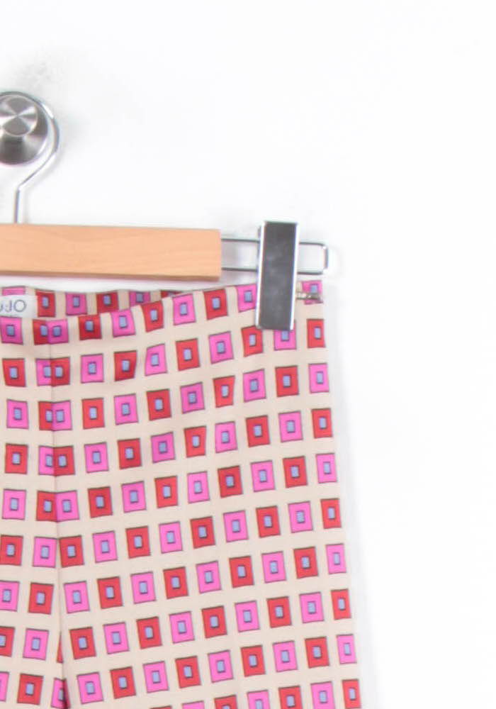 Pantalon Large Beige et Rose - Taille S/36 de la marque Liu Jo | PARAD80861 - Vendu par Paradigme - Image 3