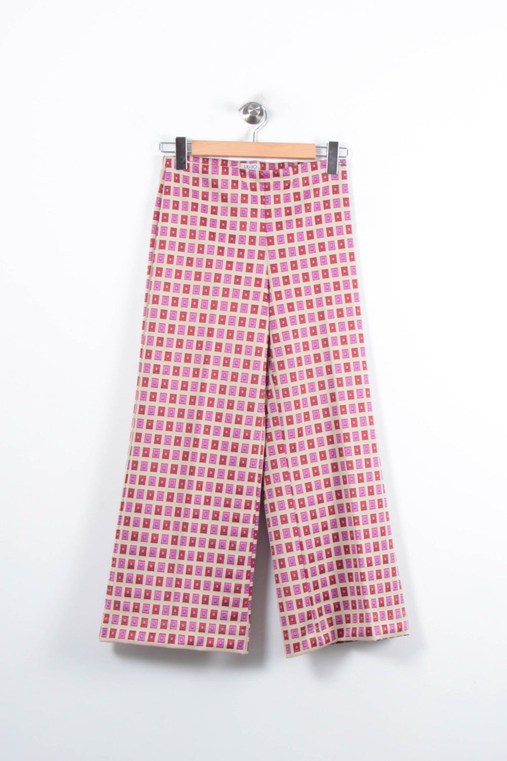 Pantalon Large Beige et Rose - Taille S/36 de la marque Liu Jo | PARAD80861 - Vendu par Paradigme - Image 2