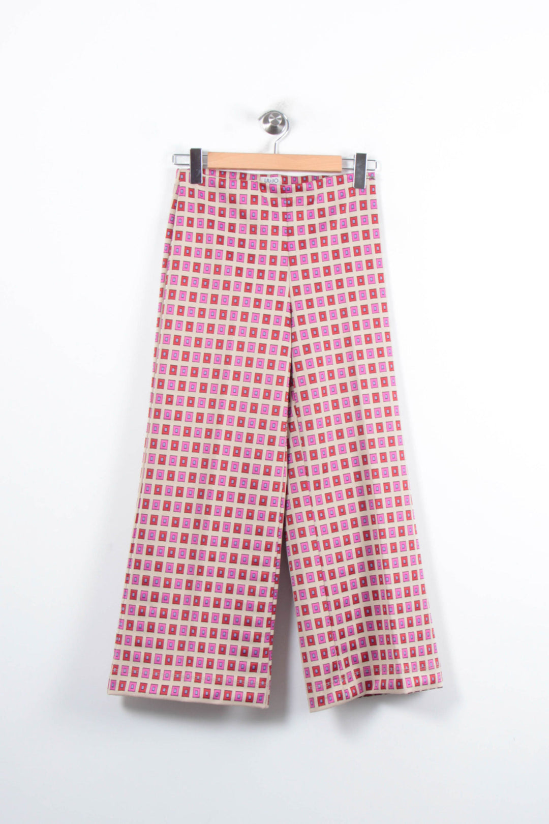 Pantalon Large Beige et Rose - Taille S/36 de la marque Liu Jo | PARAD80861 - Vendu par Paradigme - Image 2