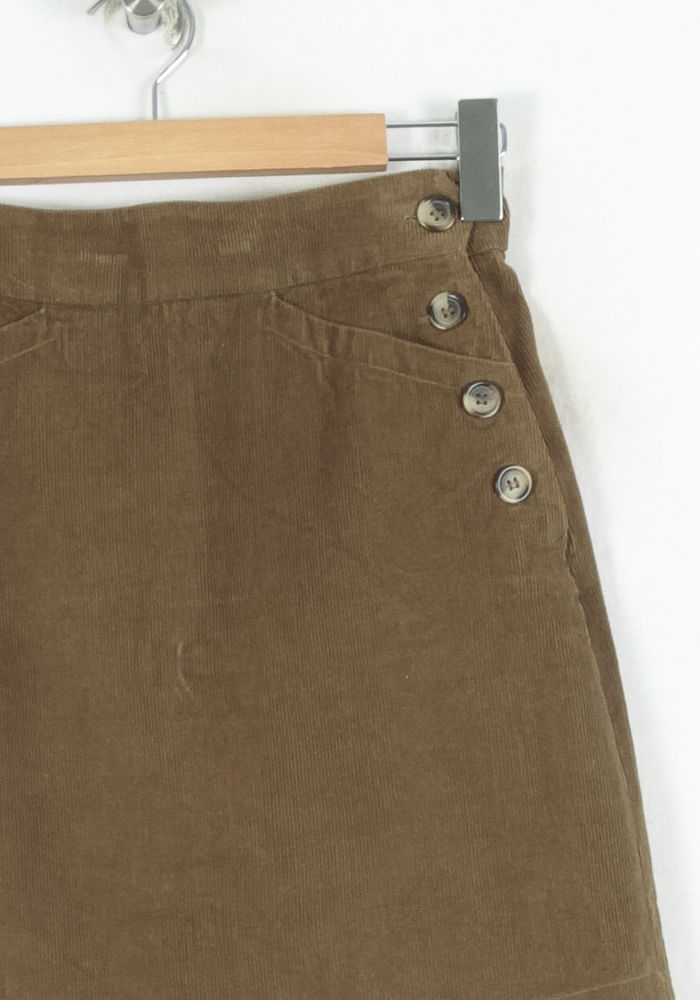 Jupe Marron - Taille S/36 de la marque Petite Mendigote | PARAD80866 - Vendu par Paradigme - Image 3