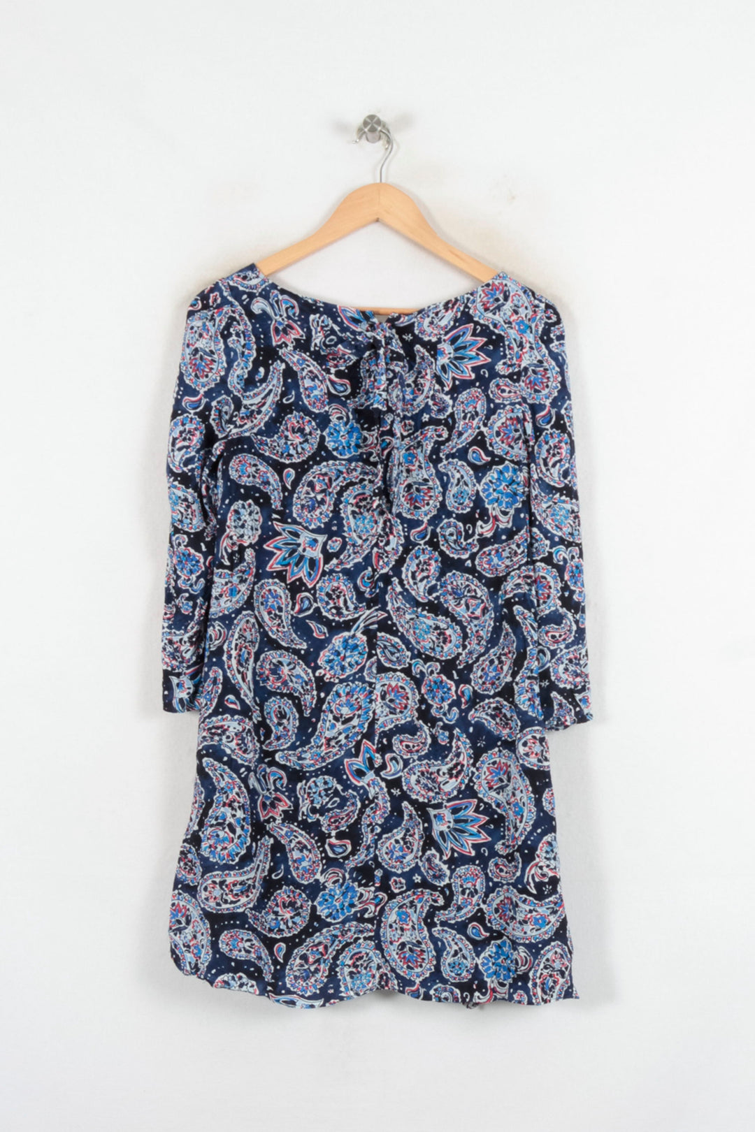 Robe Courte Bleue - Taille S/36 de la marque Claudie Pierlot | PARAD80882 - Vendu par Paradigme - Image 4