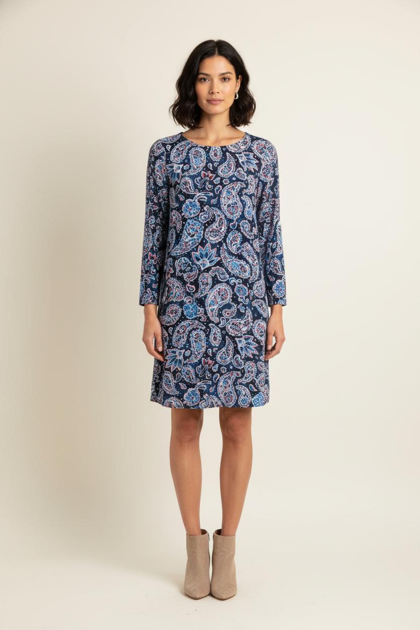 Robe Courte Bleue - Taille S/36 de la marque Claudie Pierlot | PARAD80882 - Vendu par Paradigme - Image 1
