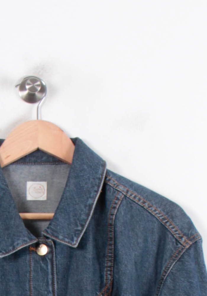 Veste En Jean Bleue - Taille M/38 de la marque Des petits hauts | PARAD80902 - Vendu par Paradigme - Image 3