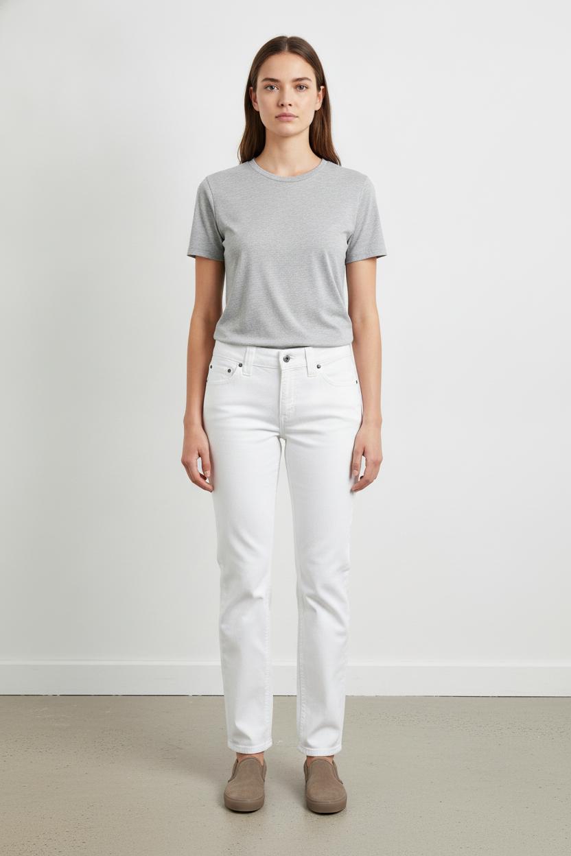Jean Droit Blanc - Taille L/40 de la marque Levi's | PARAD80904 - Vendu par Paradigme - Image 1