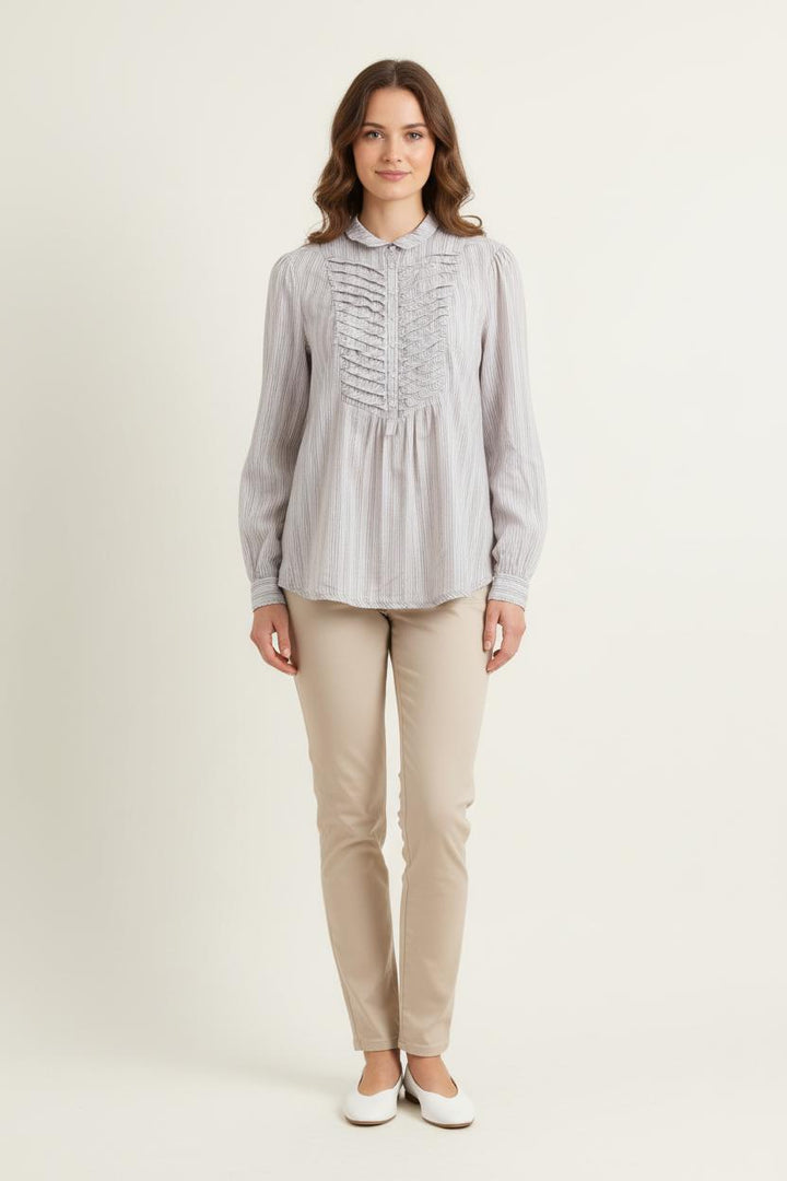 Blouse Rayée Multicolore - Taille L/40 de la marque Zadig&Voltaire | PARAD80906 - Vendu par Paradigme - Image 1