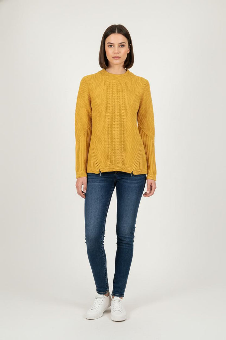 Pull Jaune - Taille S/36 de la marque Maison 123 | PARAD80913 - Vendu par Paradigme - Image 1