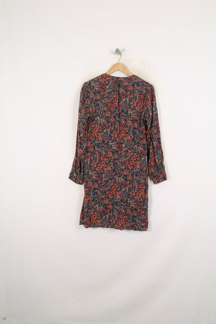 Robe Imprimée Multicolore - Taille M/38 de la marque La Fée Maraboutée | PARAD80924 - Vendu par Paradigme - Image 4