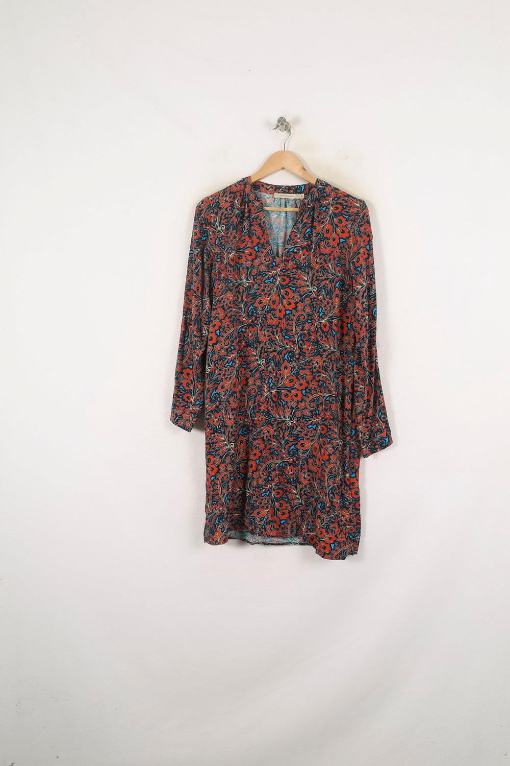 Robe Imprimée Multicolore - Taille M/38 de la marque La Fée Maraboutée | PARAD80924 - Vendu par Paradigme - Image 2