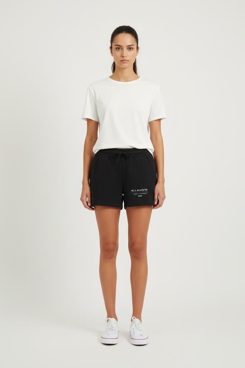 Short Noir - Taille XS/34 de la marque All Saints | PARAD80926 - Vendu par Paradigme - Image 1