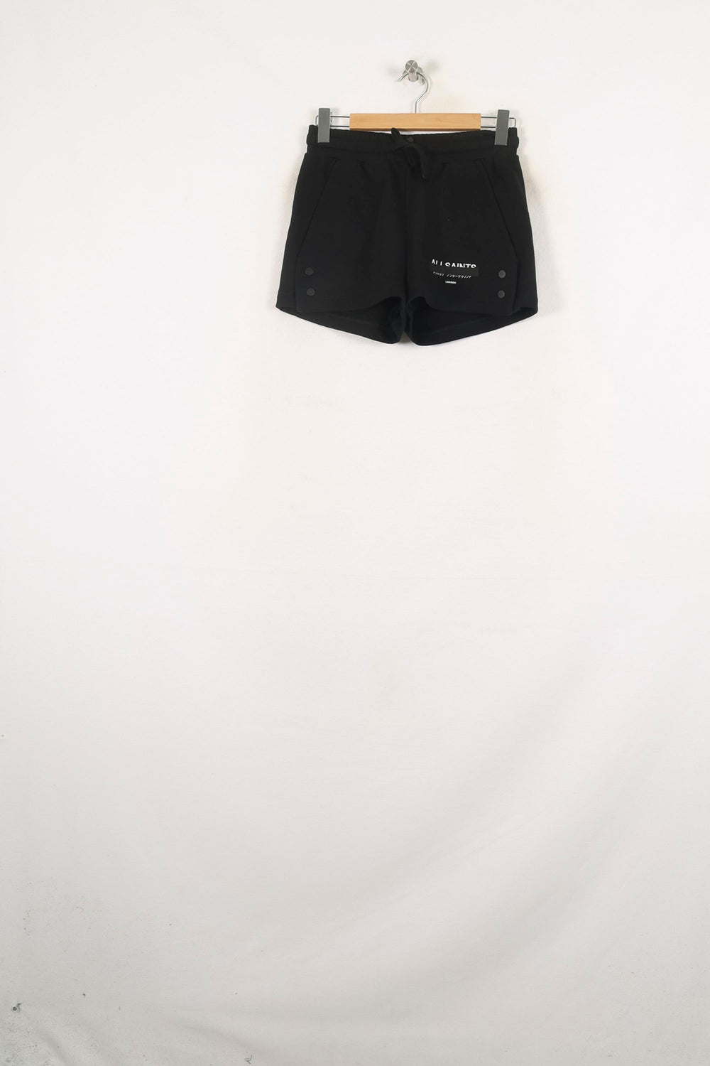 Short Noir - Taille XS/34 de la marque All Saints | PARAD80926 - Vendu par Paradigme - Image 2