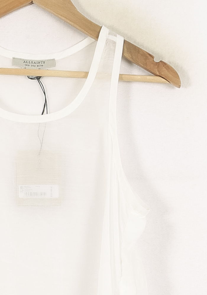 Débardeur Blanc - Taille XS/34 de la marque All Saints | PARAD80933 - Vendu par Paradigme - Image 3