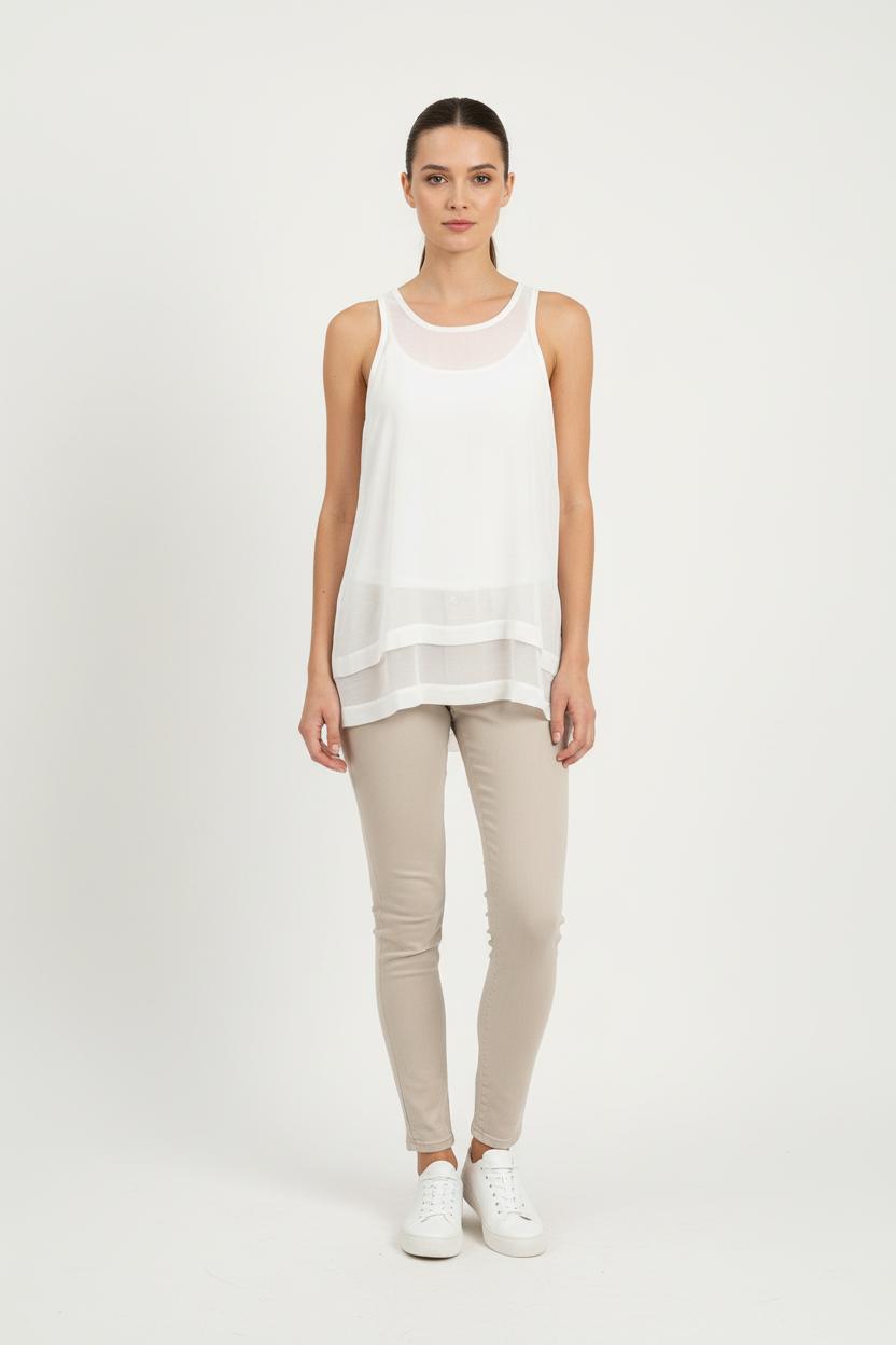 Débardeur Blanc - Taille XS/34 de la marque All Saints | PARAD80933 - Vendu par Paradigme - Image 1
