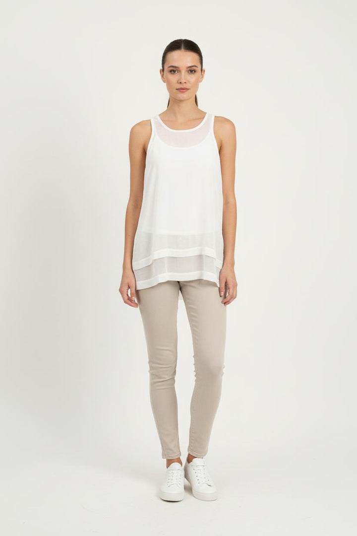 Débardeur Blanc - Taille XS/34 de la marque All Saints | PARAD80933 - Vendu par Paradigme - Image 1