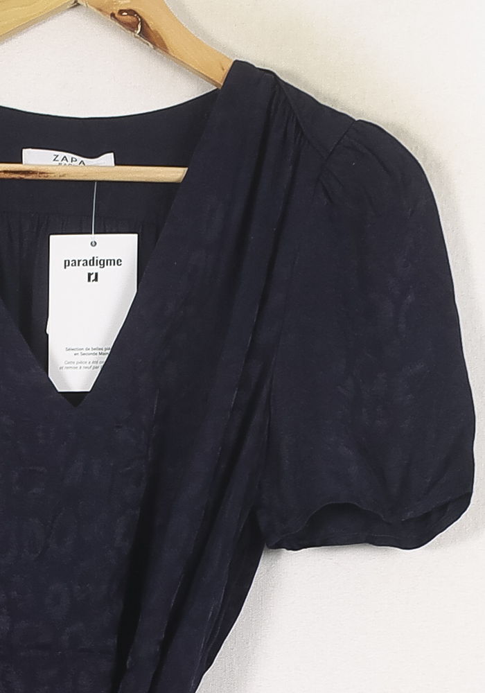 Robe Portefeuille Violette - Taille S/36 de la marque ZAPA | PARAD80935 - Vendu par Paradigme - Image 3