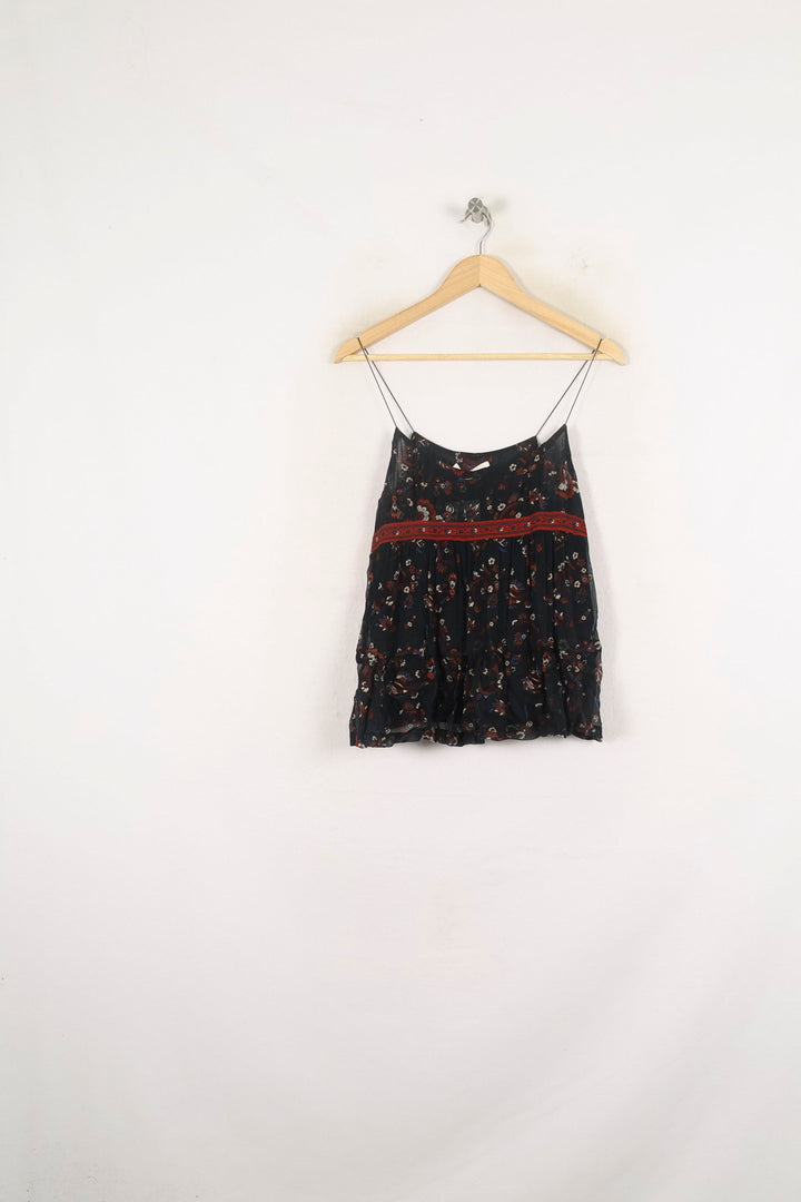 Débardeur Noir à Fleurs - Taille S/36 de la marque ba&sh | PARAD80936 - Vendu par Paradigme - Image 2