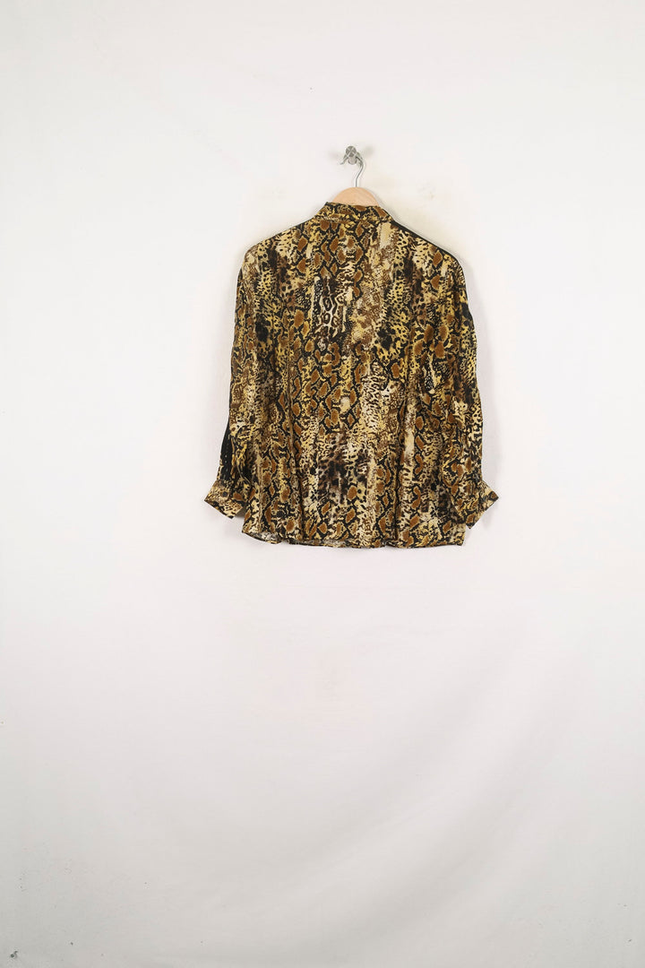 Blouse Marron et Noir - Taille S/36 de la marque Labdip | PARAD80937 - Vendu par Paradigme - Image 4