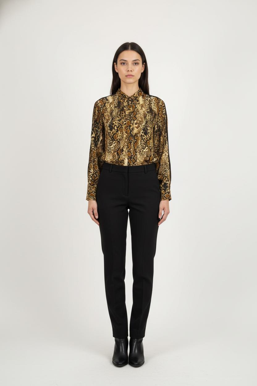 Blouse Marron et Noir - Taille S/36 de la marque Labdip | PARAD80937 - Vendu par Paradigme - Image 1