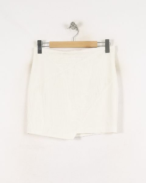 Jupe Courte Blanche - Taille M/38 de la marque IKKS | PARAD80941 - Vendu par Paradigme - Image 2