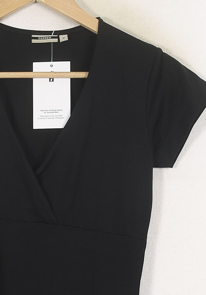 Robe Noire - Taille M/38 de la marque Closed | PARAD80943 - Vendu par Paradigme - Image 3