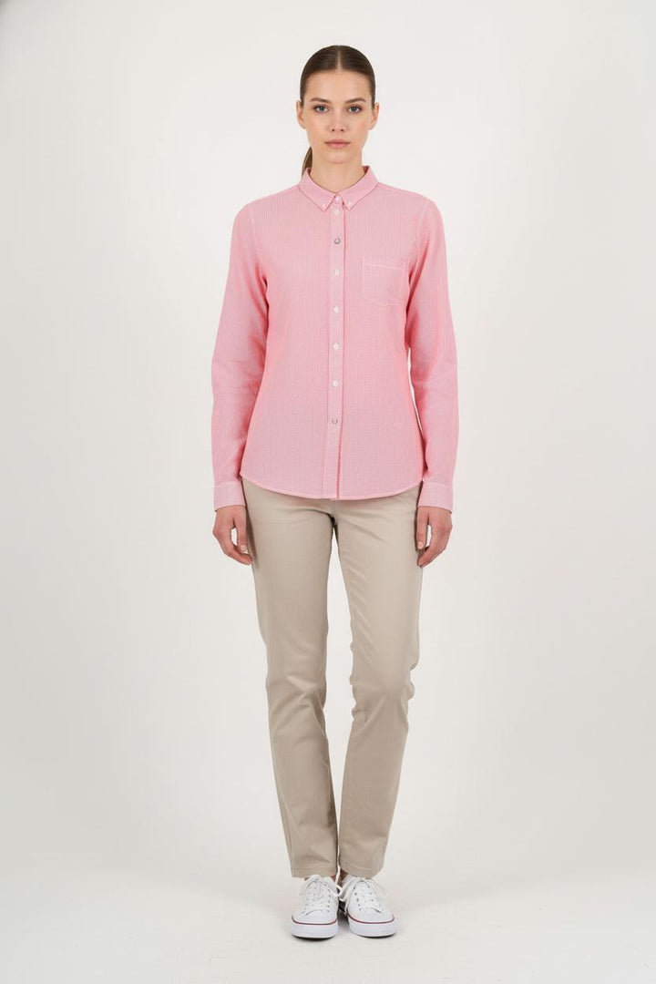 Chemise Rouge - Taille M/38 de la marque IKKS | PARAD80945 - Vendu par Paradigme - Image 1