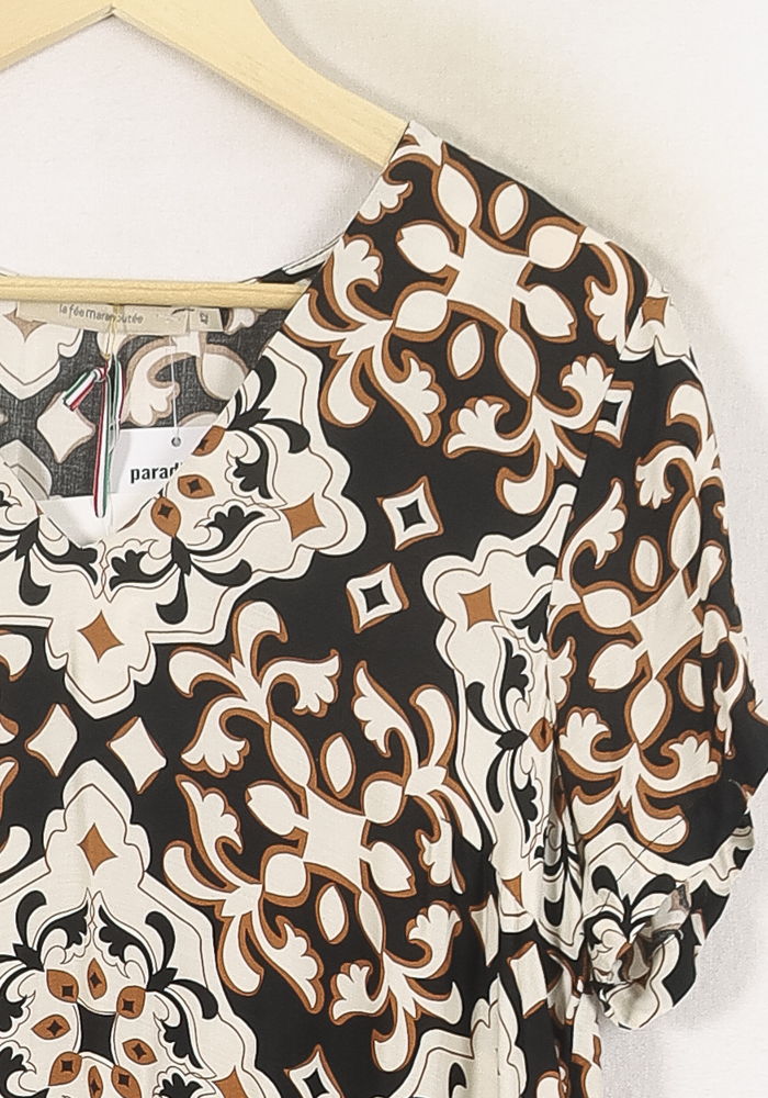 Robe Multicolore - Taille XL/42 de la marque La Fée Maraboutée | PARAD80946 - Vendu par Paradigme - Image 3