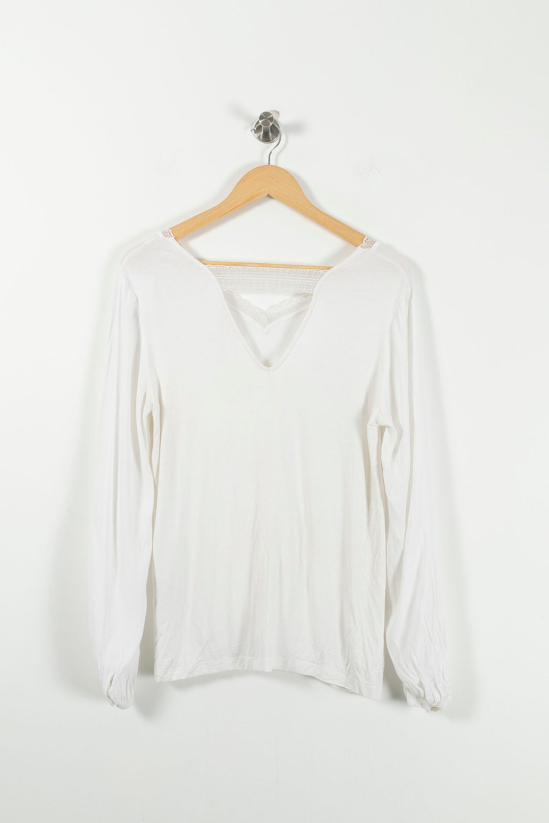 Blouse Blanche - Taille M/38 de la marque Maison 123 | PARAD80947 - Vendu par Paradigme - Image 4
