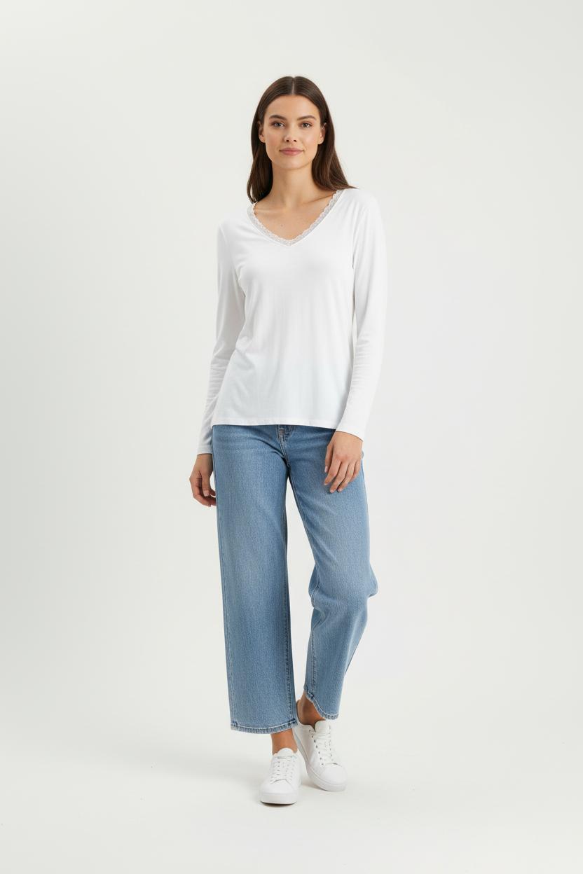 Blouse Blanche - Taille M/38 de la marque Maison 123 | PARAD80947 - Vendu par Paradigme - Image 1